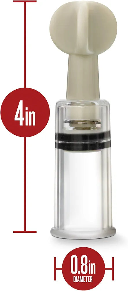 Temptasia Adjustable Vacuum Suction Stimulators for Clitoris and Nipples - 3 Piece Set