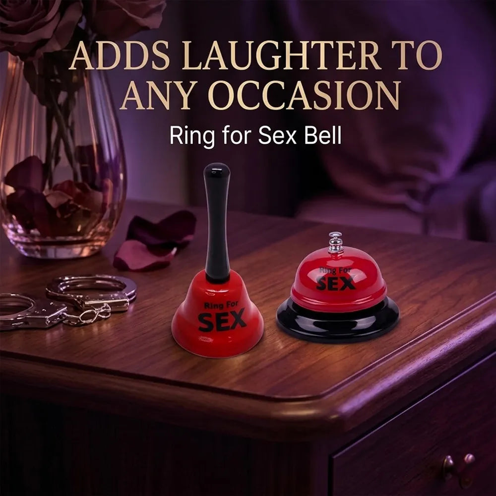 Romantic Couples' Novelty Bell Set for Bedroom Games and Date Night Fun