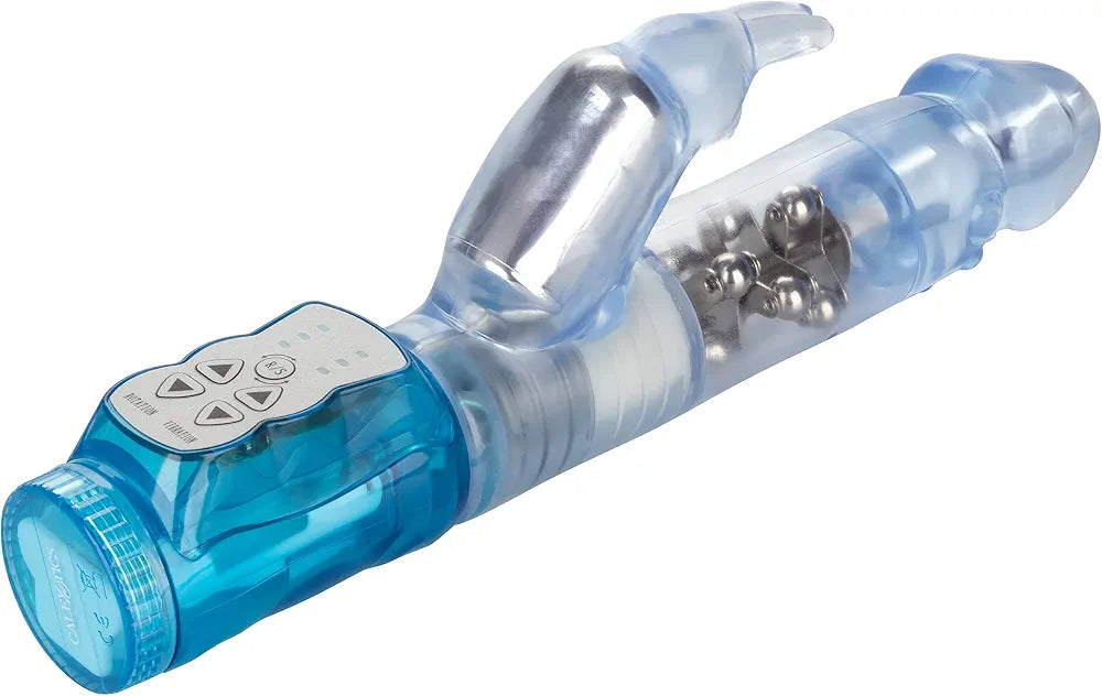 CalExotics Waterproof Rotating Rabbit Vibrator for Dual Stimulation