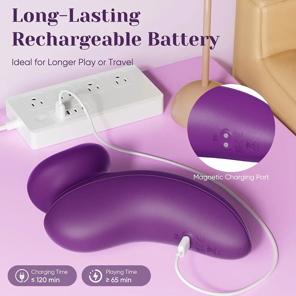 Premium Waterproof Oral Stimulation Device with Pulsating Licking Technology