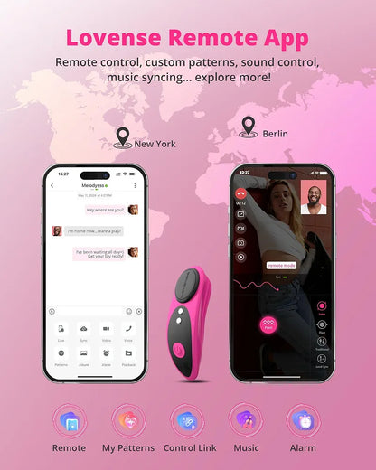 Ferri App-Controlled Wearable Panty Vibrator for Couples