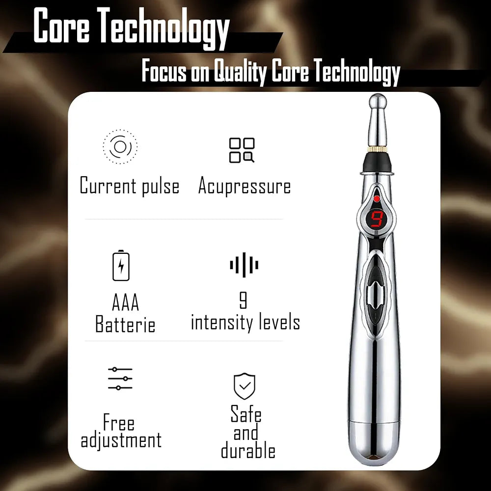9-Mode Adjustable Electric Stimulation Wand for Couples