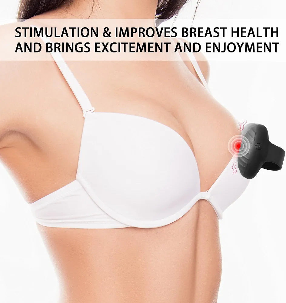 Rechargeable Silicone Mini Finger Vibrator for Facial Massage and Body Relaxation