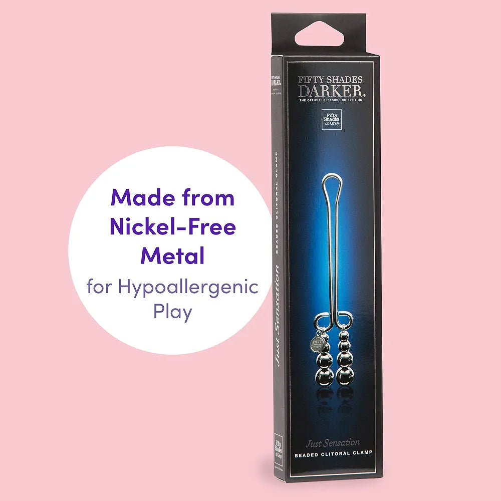 Fifty Shades Darker Beaded Clitoral Stimulation Clamp