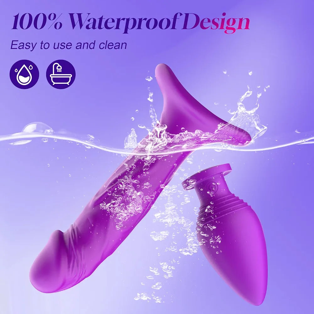 3-in-1 Couples Vibrating Dildo and Anal Plug Set for G-Spot and Prostate Stimulation