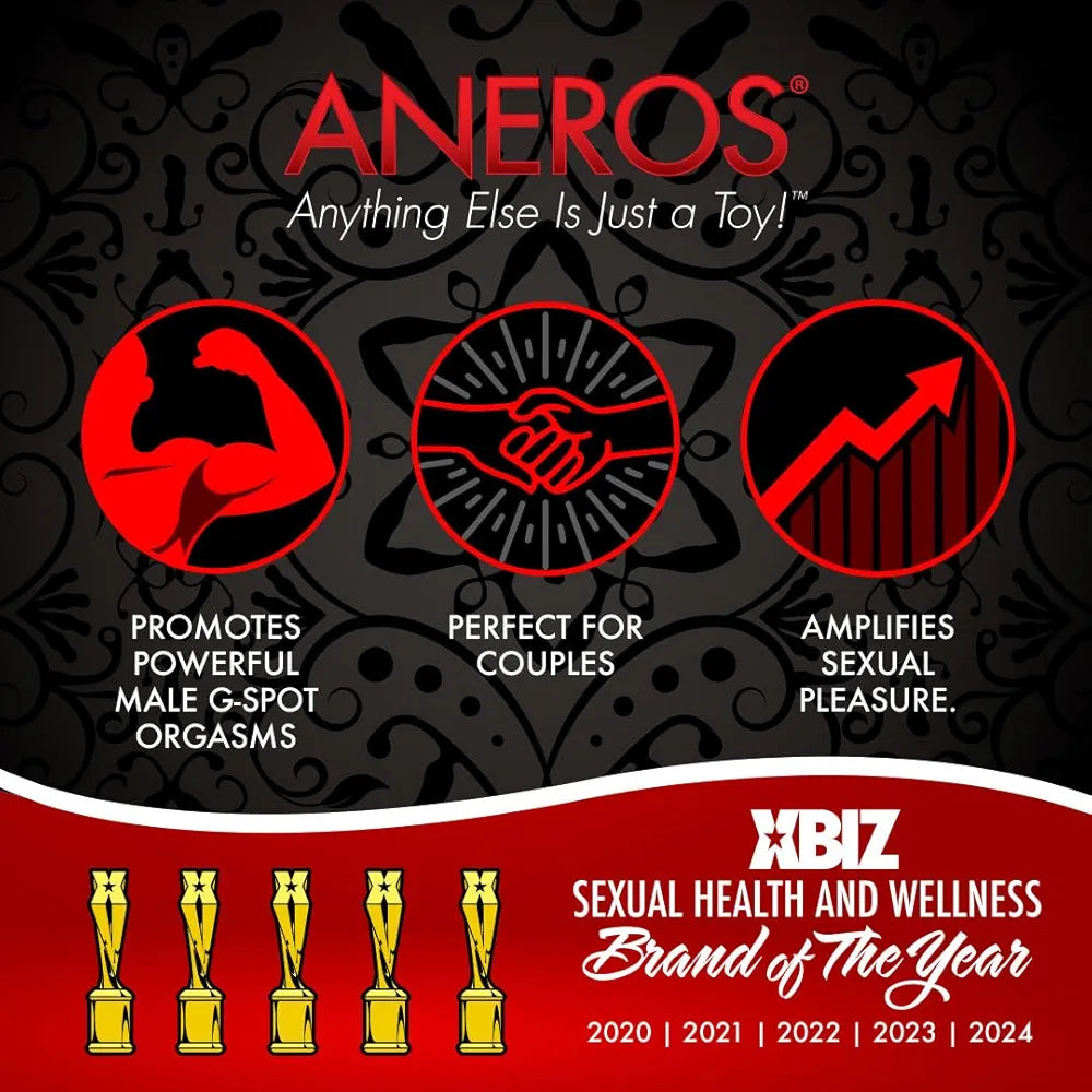 Aneros MGX Trident Prostate Massager for Targeted Stimulation