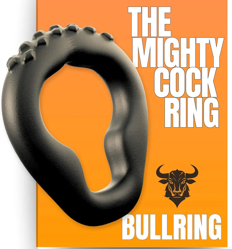 Premium Silicone Penis Ring Set - 4 Pack Multi-Pressure Point Enhancer