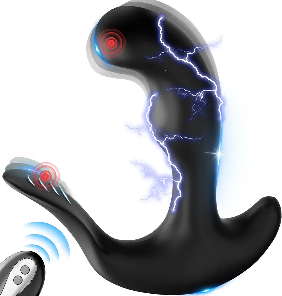 Advanced Remote-Controlled Prostate Massager with 10 Vibration and 5 Stimulation Modes