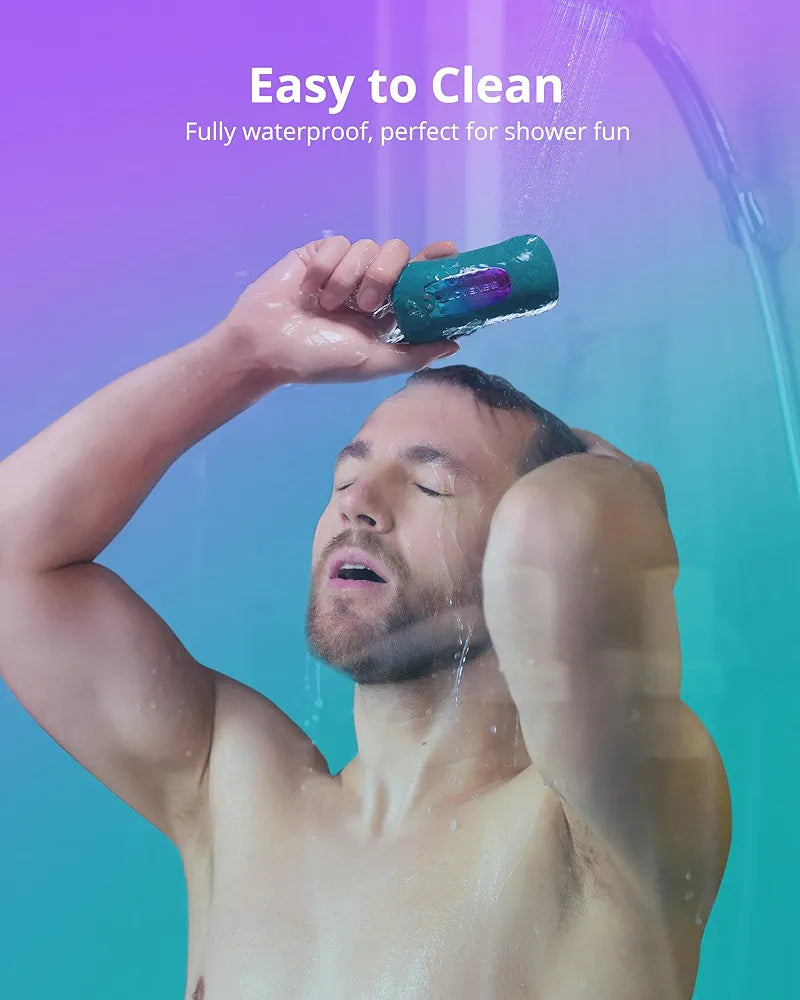 LOVENSE Gush 2 App-Controlled Automatic Male Masturbator with Vibration, Oscillation, and Endurance Training