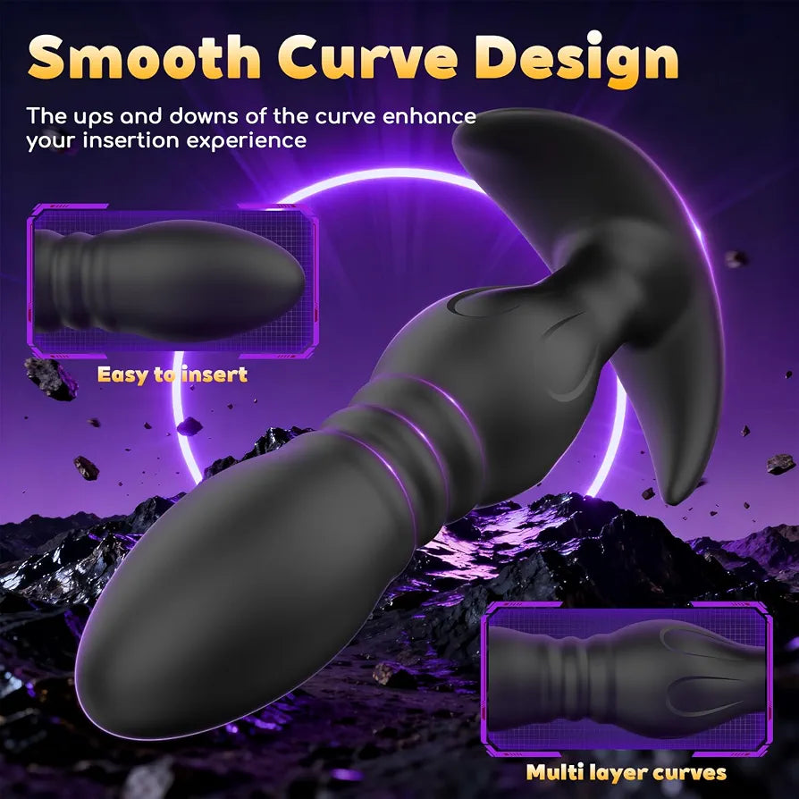 4-Piece Progressive Silicone Anal Plug Set for Beginners