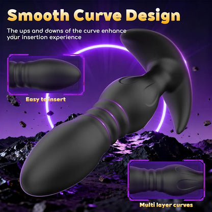 4-Piece Progressive Silicone Anal Plug Set for Beginners