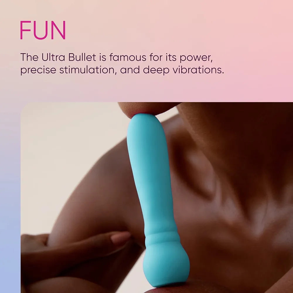 Femme Funn Ultra Bullet Vibrator - 20-Mode Waterproof Rechargeable Discreet Mini Massager