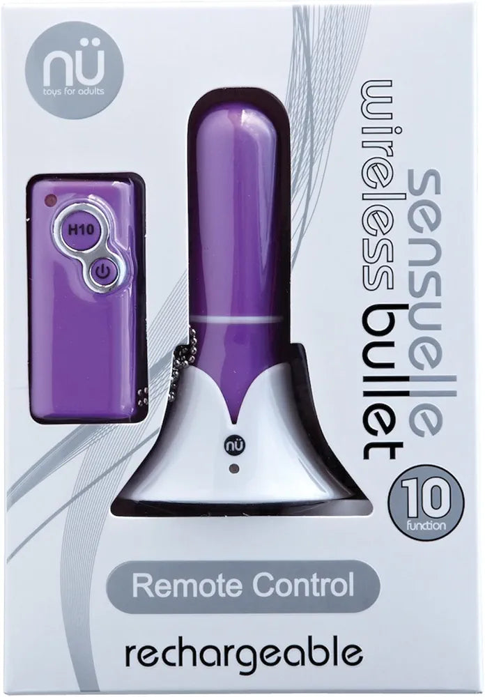 Nu Sensuelle Rechargeable 20-Function Waterproof Vibrating Bullet