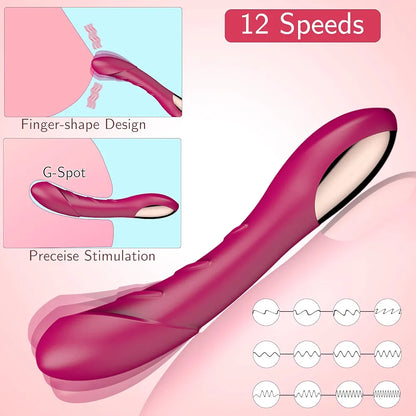 MELO Ergonomic Dual-Stimulation Vibrating Massager for Couples