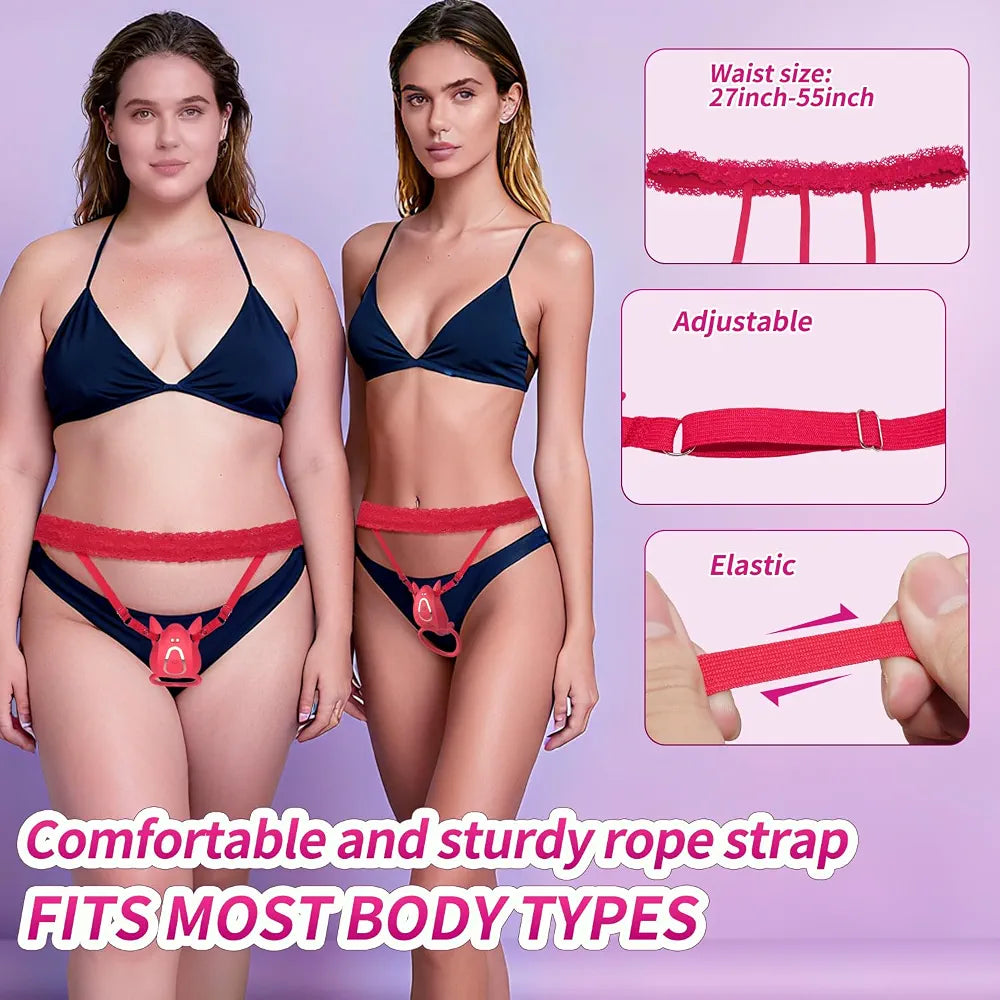 Remote-Controlled Wearable Couples Vibrator with App Connectivity and Multi-Function Stimulation