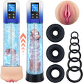 Electric Vacuum Penis Enlargement Pump with 6 Suction Levels and 4 Training Modes