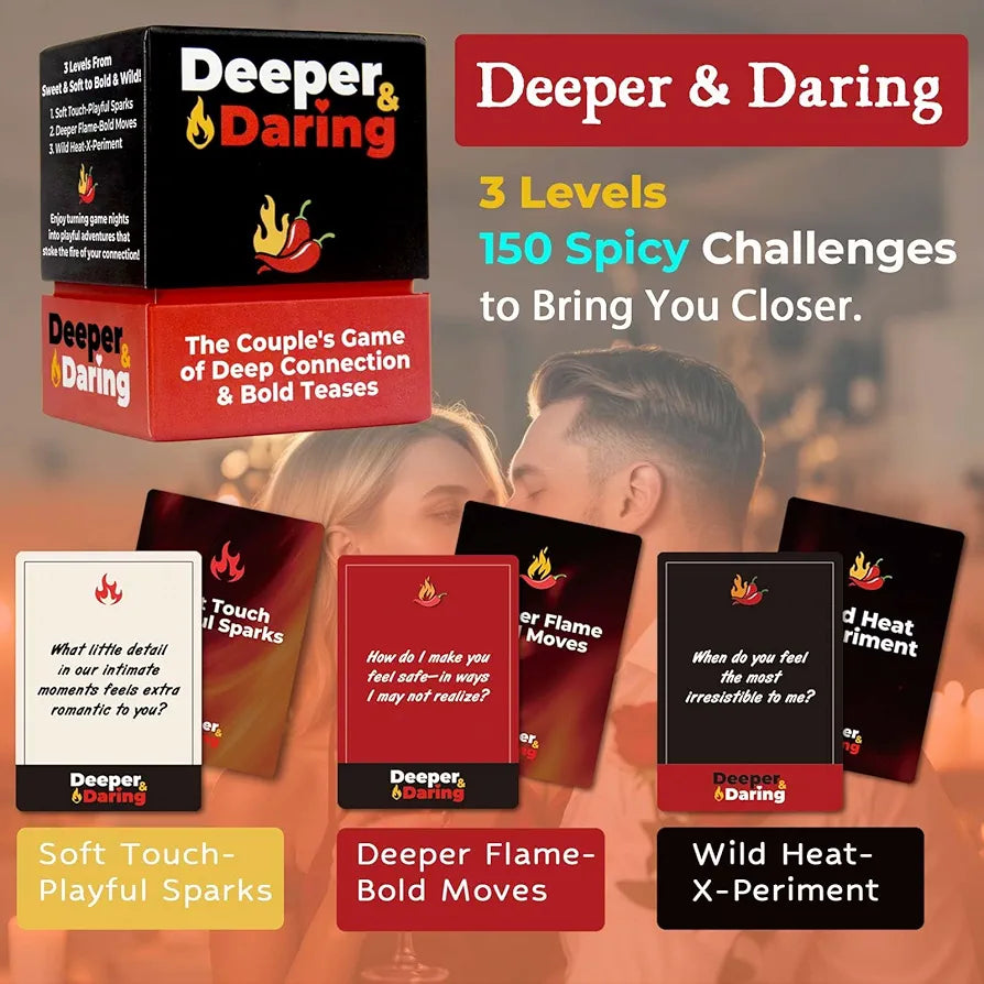 Intimate Connection: 150 Romantic Questions and Dares for Couples Date Night