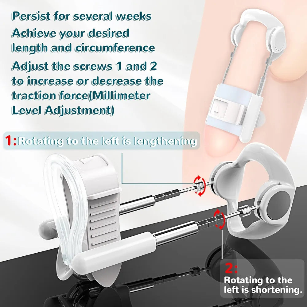 Adjustable Male Penis Stretching and Enlargement Device Kit