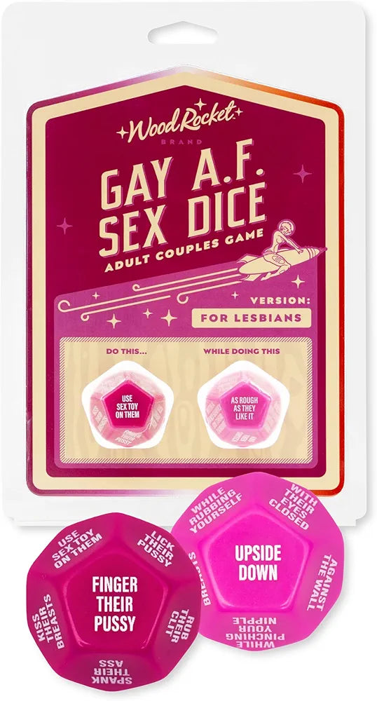 Romantic Lesbian Couple's Decision-Making Dice Game