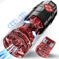 Mrgras 12-Speed Vacuum Penis Pump with 7-Mode Thrusting, Rotating, and Vibrating Functions