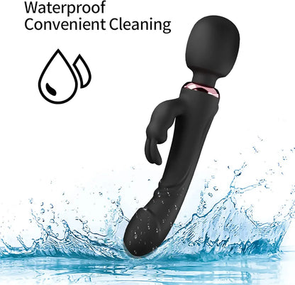10-Mode Realistic Silicone G-Spot and Clitoral Vibrator for Solo and Couples