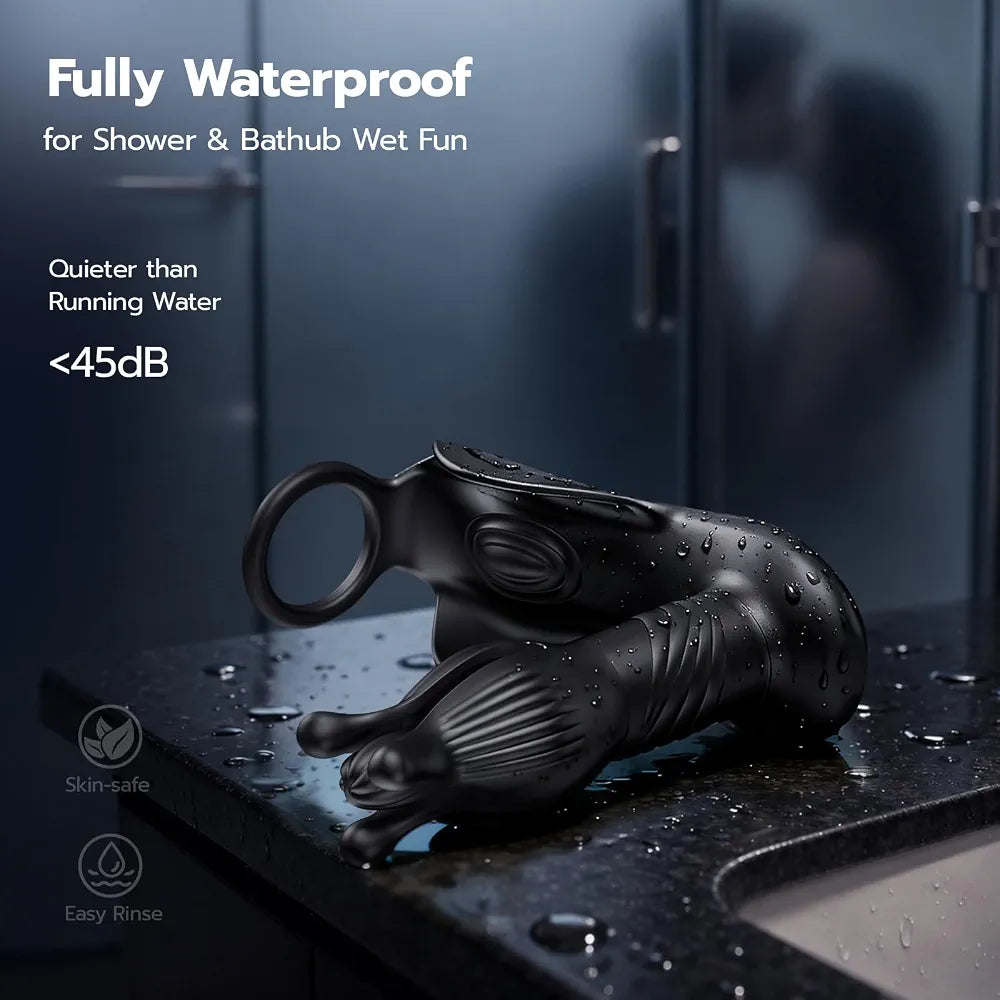 AI-Powered Prostate Massager with App-Controlled Thrusting and Vibration