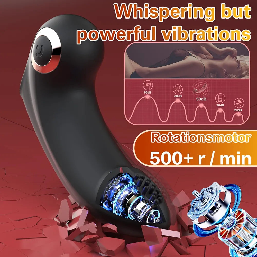 Yivans Rechargeable Silicone Mini Vibrator for Targeted G-Spot and Clitoral Stimulation