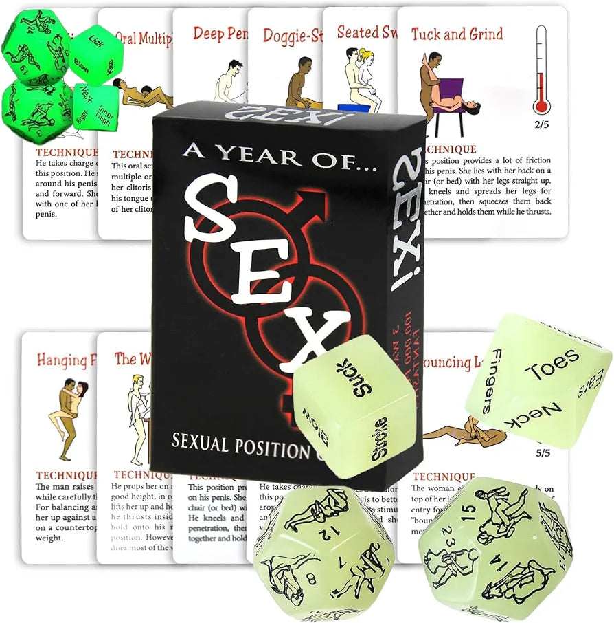 Romantic Date Night Card Game for Couples: Fun Bedroom Activities for Anniversaries and Valentine's Day