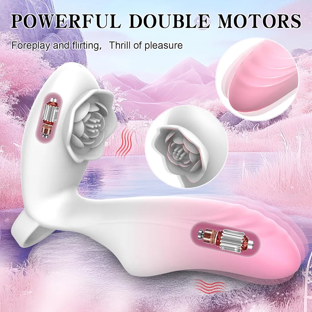 Butterfly Wearable Panty Vibrator - 10-Mode G-Spot & Clitoral Stimulator for Couples