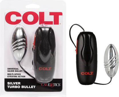 Colt Turbo Waterproof Silicone Bullet Vibrator for Couples and Prostate Massage