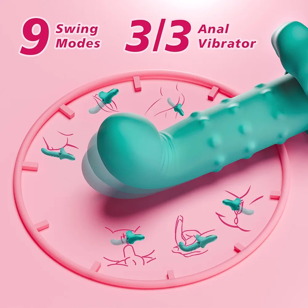 Premium 27-Function Rabbit Vibrator with Thrusting, Rotating, and Vibration Modes