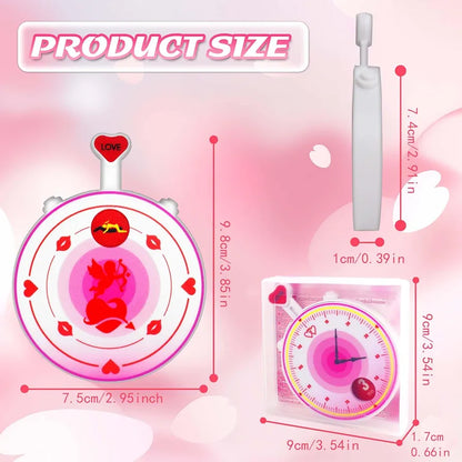 Interactive Date Night Decision Spinner for Couples - Romantic Game for Anniversaries and Valentine's Day