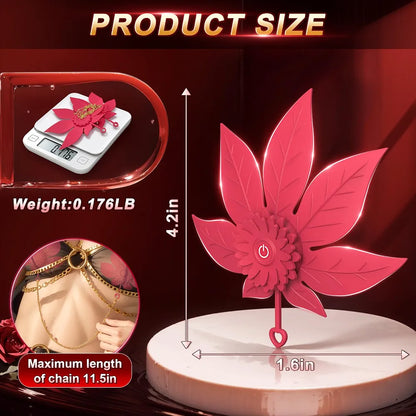 Adjustable Vibrating Nipple Clamps with 9 Modes for Couples