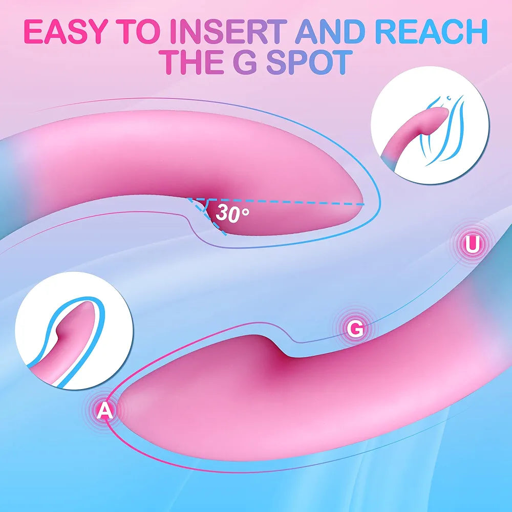 7.8-Inch Soft Liquid Silicone Dildo with Suction Cup - Versatile G-Spot and Prostate Stimulator