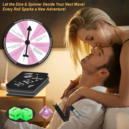Intimate Couples' Adventure Deck: 42 Romantic Challenges, Positions, and Date Night Games with Accessories