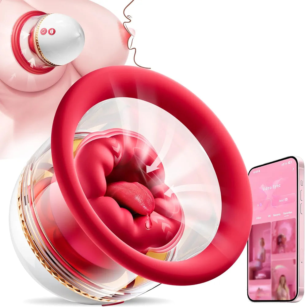 AI-Powered Synchronized Suction Vibrator for Women