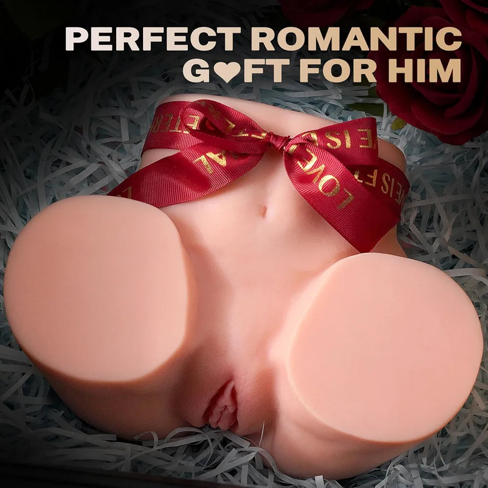 TANTALY 5.5LB Sex Doll Pocket Pussy Male Masturbator Adult Sex Toys for Men, Realistic Female Adult Torso Mini Butt Stroker Brandi
