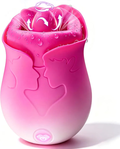 LUXONIA Gradient Clitoral Vibrator: 3-Speed Swirling & Pulsating Waterproof Stimulator for Couples and Solo Play