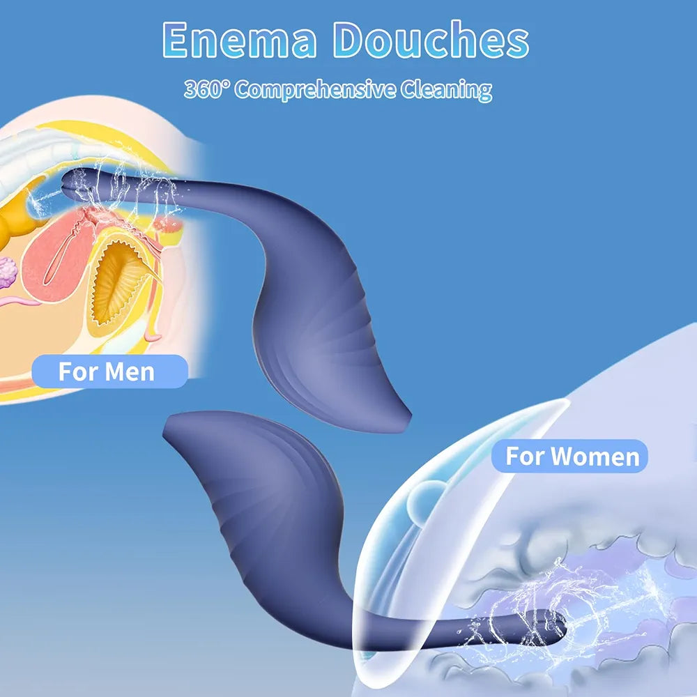 Premium Silicone Enema Bulb Kit for Colon Cleansing and Personal Hygiene