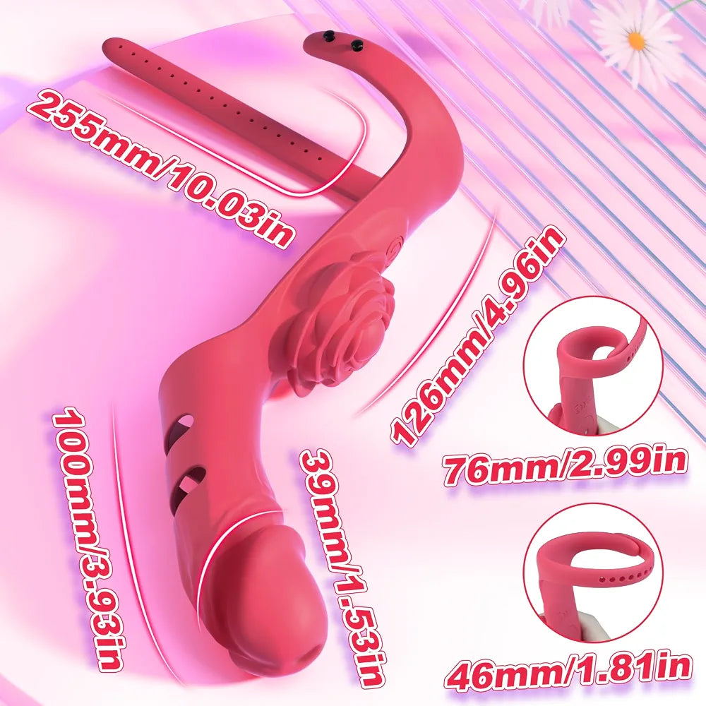 9-Mode Rechargeable G-Spot and Clitoral Stimulator Finger Vibrator