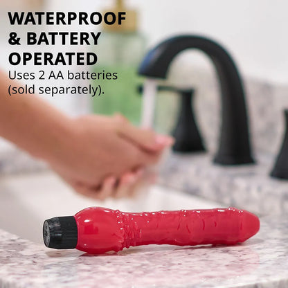 Realistic Pink Thrusting Vibrating Dildo with Adjustable Speeds and Waterproof Design