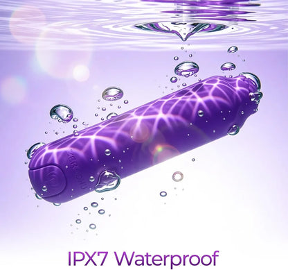 Rose Bullet Vibrator: 10-Mode Rechargeable Waterproof Silicone Vibe with App Control for Clitoral & G-Spot Stimulation