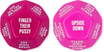 Romantic Lesbian Couple's Decision-Making Dice Game