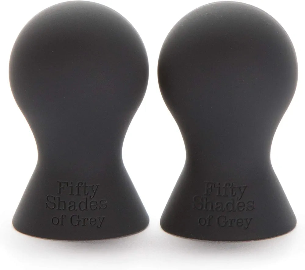 Fifty Shades of Grey Silicone Nipple Stimulation Clamps - 2 Piece Set