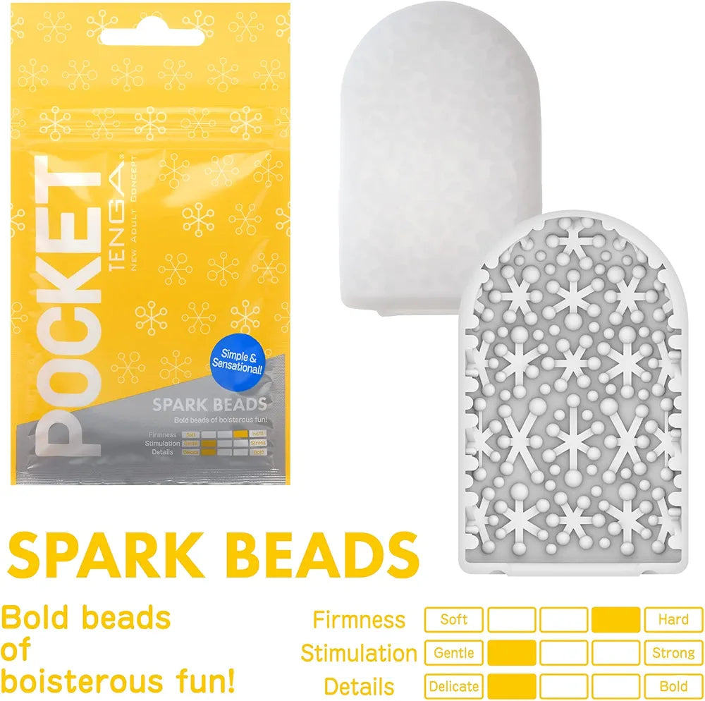 TENGA Pocket Series 6-Pack Disposable Masturbator Sleeves - Variety Set for Men