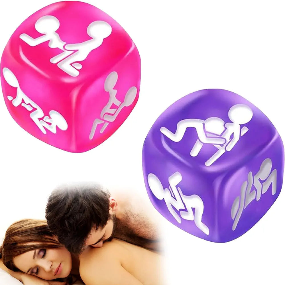 12-Sided Naughty Date Night Dice: Romantic Foreplay & Intimacy Game for Couples