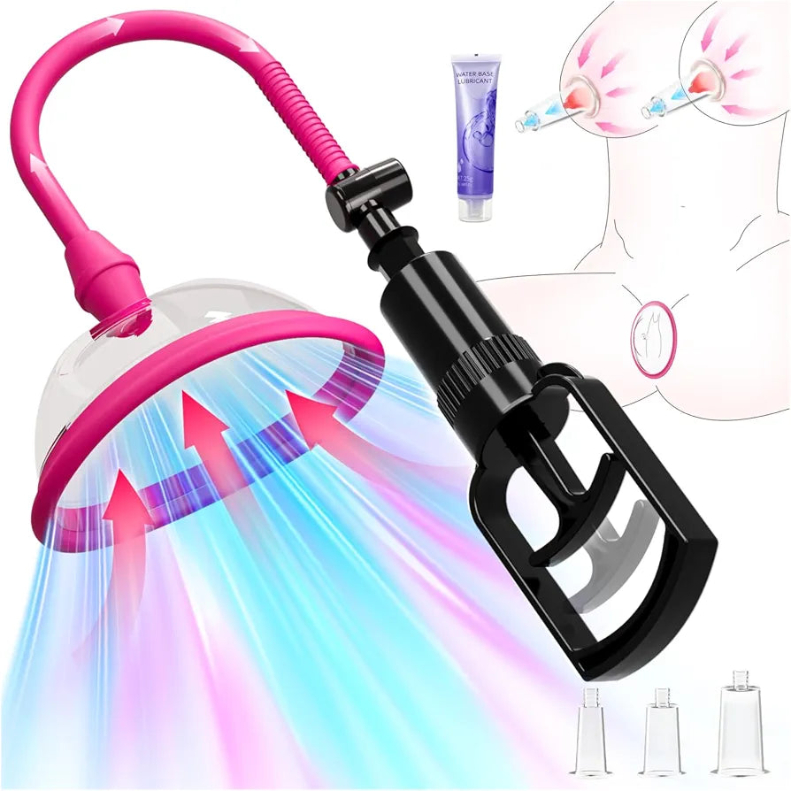 Premium Multi-Function Suction Stimulator Set with Discreet Storage Pouch