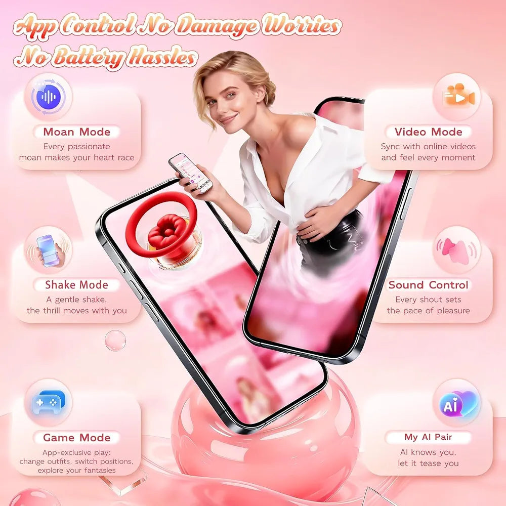 AI-Powered Synchronized Suction Vibrator for Women
