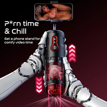 VIIGOO Automatic Male Masturbation Cup with 5 Thrusting and 9 Rotation Modes