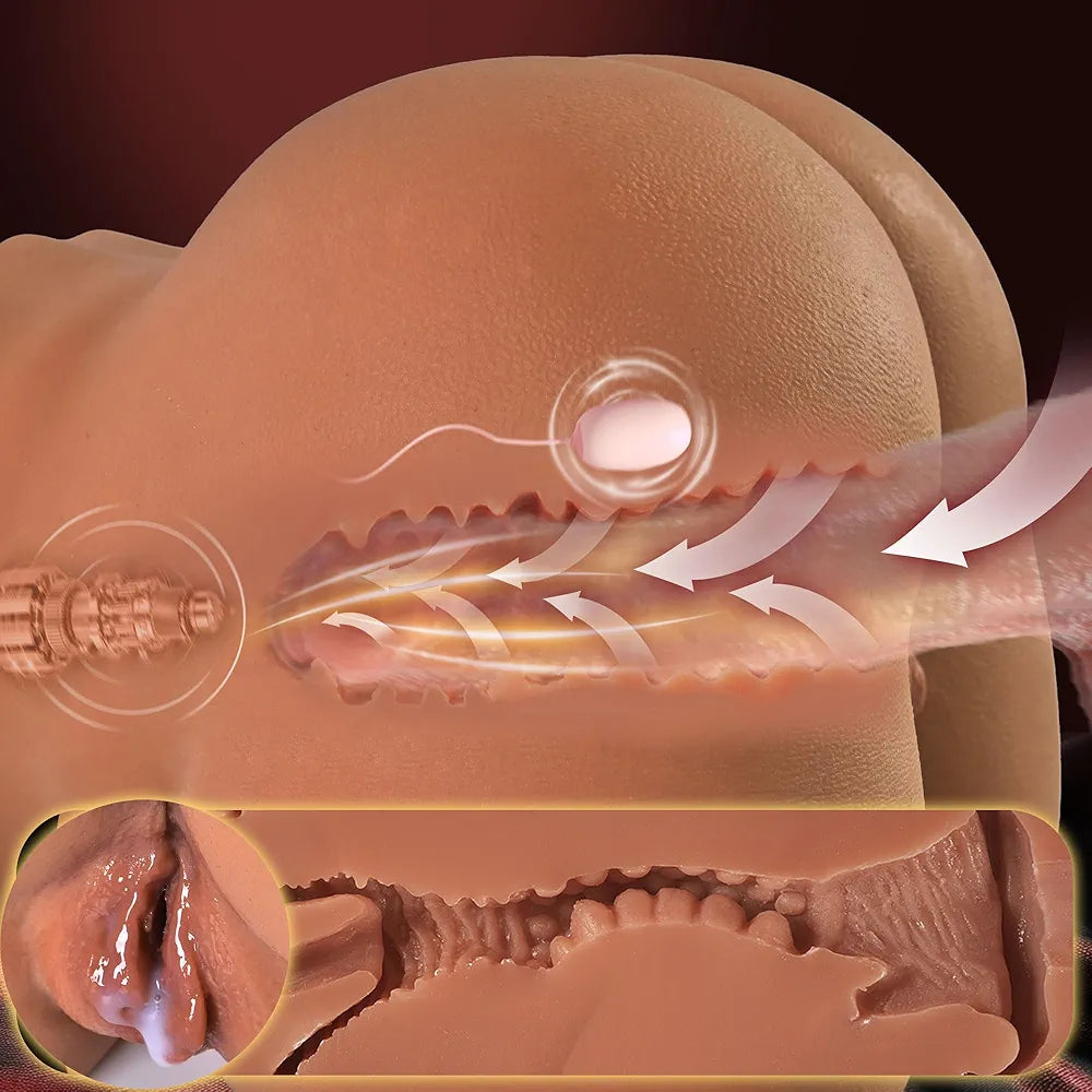 Automatic 9.5lb Electric Male Masturbator with Sucking and Vibration Functions